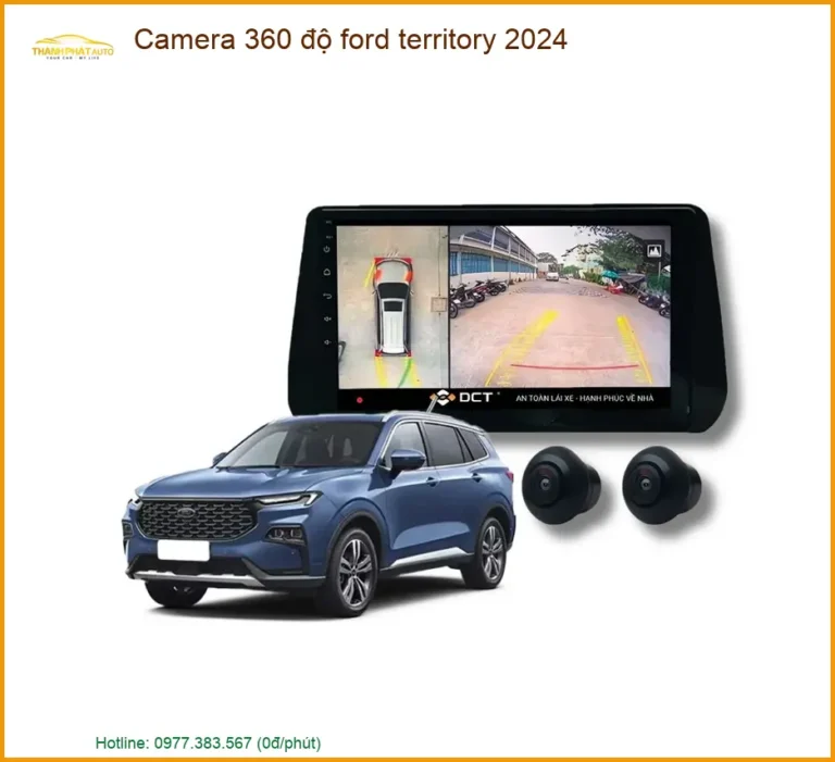 Camera 360 độ Ford Territory 2024 - Địa Chỉ Lắp Đặt Uy Tín TPHCM