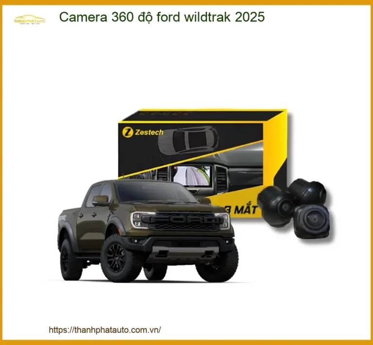 Camera 360 độ Ford Wildtrak 2025 - Địa Chỉ Gắn Chính Hãng TPHCM