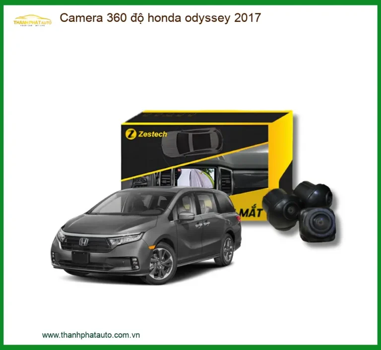 Camera 360 độ Honda Odyssey 2017 - Địa Chỉ Lắp Đặt Uy Tín TPHCM