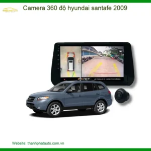 Camera 360 độ Hyundai Santafe 2009 - Địa Chỉ Lắp Đặt Chính Hãng TPHCM