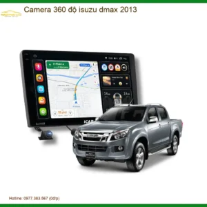 Camera 360 độ Isuzu Dmax 2013 - Trung Tâm Lắp Đặt Uy Tín TPHCM