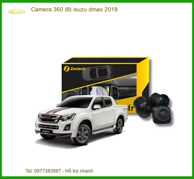 Camera 360 độ Isuzu Dmax 2018 - Trung Tâm Lắp Đặt Uy Tín TPHCM