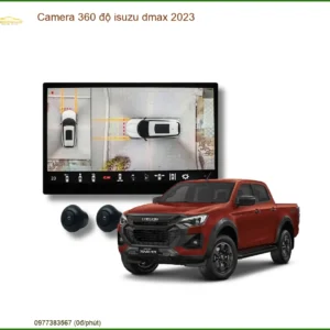 Camera 360 độ Isuzu Dmax 2023 - Địa Chỉ Lắp Đặt Uy Tín TPHCM