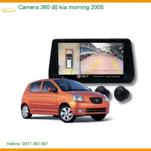 Camera 360 độ Kia Morning 2005 - Trung Tâm Lắp Đặt Uy Tín TPHCM