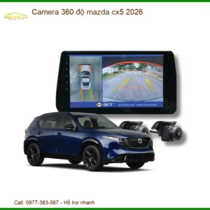 Camera 360 độ Mazda CX5 2026 - Địa Chỉ Lắp Đặt Chính Hãng TPHCM