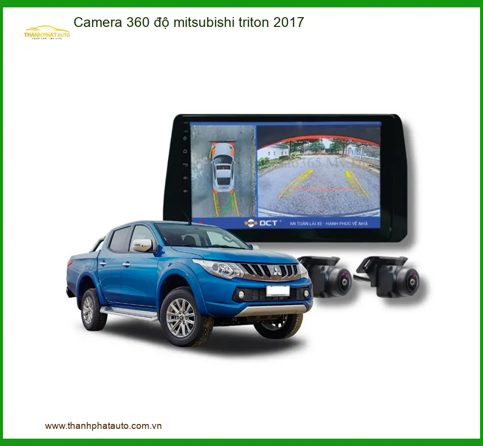Camera 360 độ Mitsubishi Triton 2017 - Địa Chỉ Lắp Đặt Uy Tín TPHCM