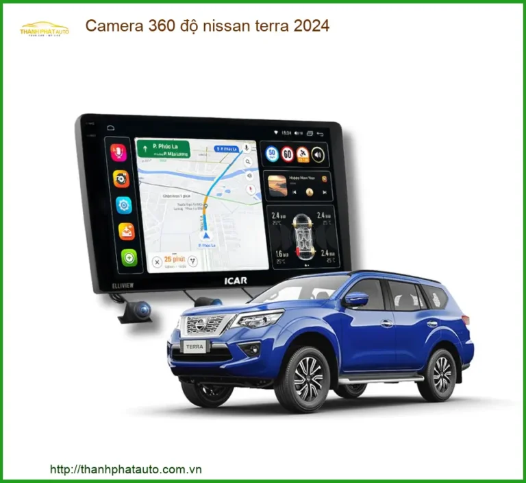 Camera 360 độ Nissan Terra 2024 - Địa Chỉ Lắp Đặt Uy Tín TPHCM