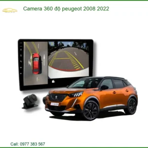 Camera 360 độ Peugeot 2008 2022 - Trung Tâm Lắp Đặt Chính Hãng TPHCM