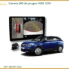 Camera 360 độ Peugeot 3008 2020 - Địa Chỉ Lắp Đặt Camera Chính Hãng TPHCM