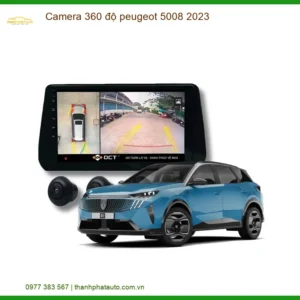Camera 360 độ Peugeot 5008 2023 - Địa Chỉ Lắp Đặt Uy Tín TPHCM