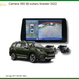 Camera 360 độ Subaru Forester 2022 - Địa Chỉ Lắp Đặt Uy Tín TPHCM