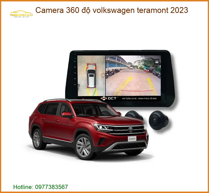 Camera 360 độ Volkswagen Teramont 2023 - Địa Chỉ Lắp Đặt Chính Hãng TPHCM