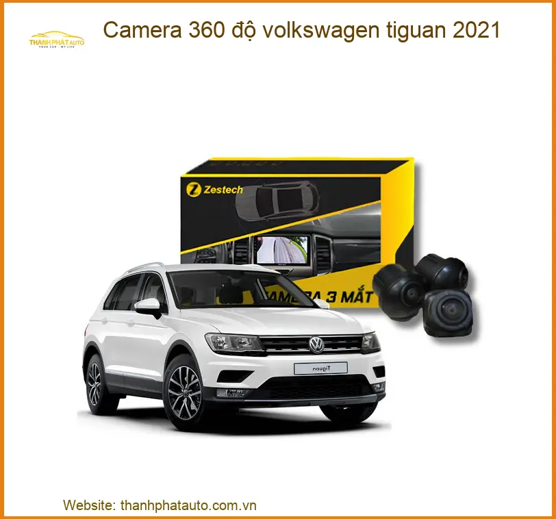 Camera 360 độ Volkswagen Tiguan 2021 - Địa Chỉ Lắp Đặt Uy Tín TPHCM