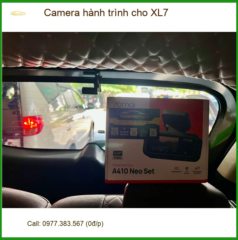 Anh Lâm lắp Camera hành trình cho XL7 tại Thủ Đức để an tâm lái xe ảnh thực tế 4