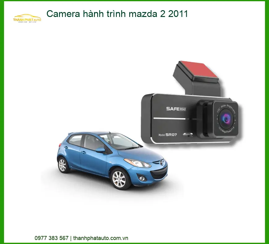 Camera Hành Trình Mazda 2 2011 Cao Cấp - Trung Tâm Lắp Đặt Uy Tín TPHCM
