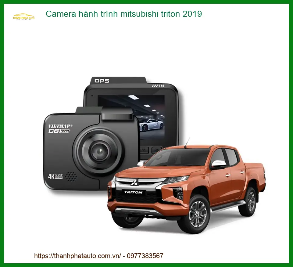 Camera Hành Trình Mitsubishi Triton 2019 - Trung Tâm Lắp Đặt Uy Tín TPHCM