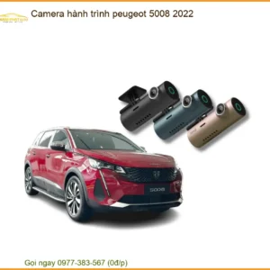 Camera Hành Trình Peugeot 5008 2022 - Địa Chỉ Lắp Đặt Chính Hãng TPHCM