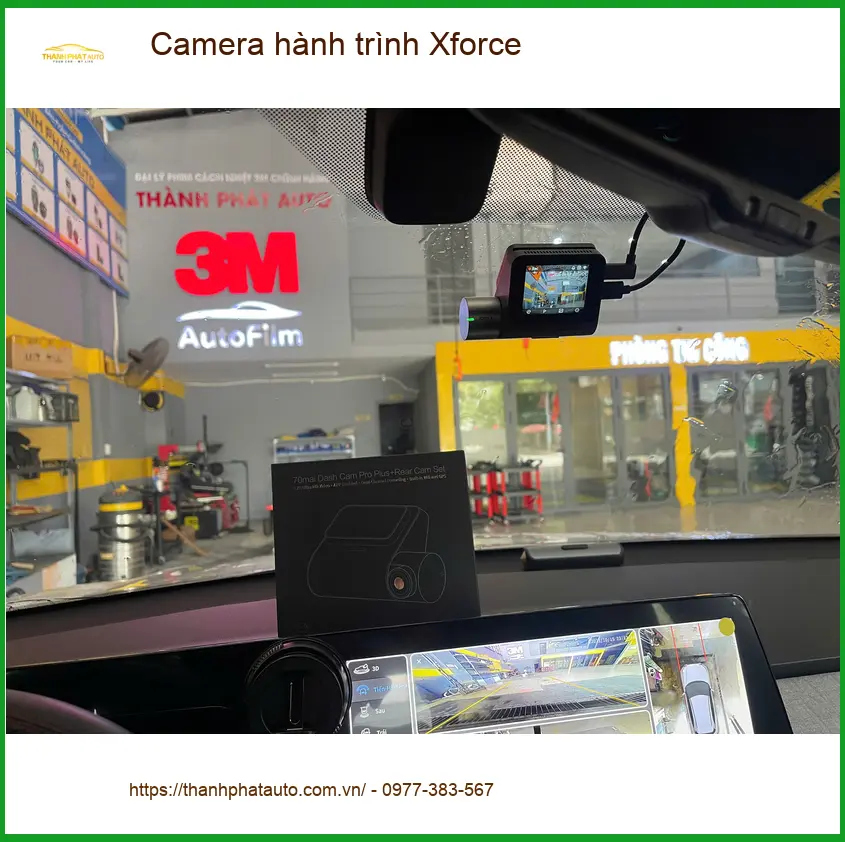 Anh Khải lắp Camera hành trình Xforce cho Kia Carnival tại Quận 9 ảnh thực tế 2