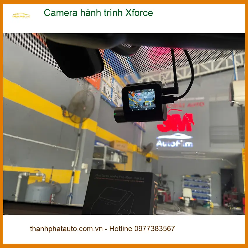 Anh Khải lắp Camera hành trình Xforce cho Kia Carnival tại Quận 9 ảnh thực tế 5