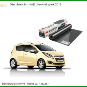 Dán Phim Cách Nhiệt Chevrolet Spark 2012 - Địa Chỉ Lắp Đặt Uy Tín TPHCM