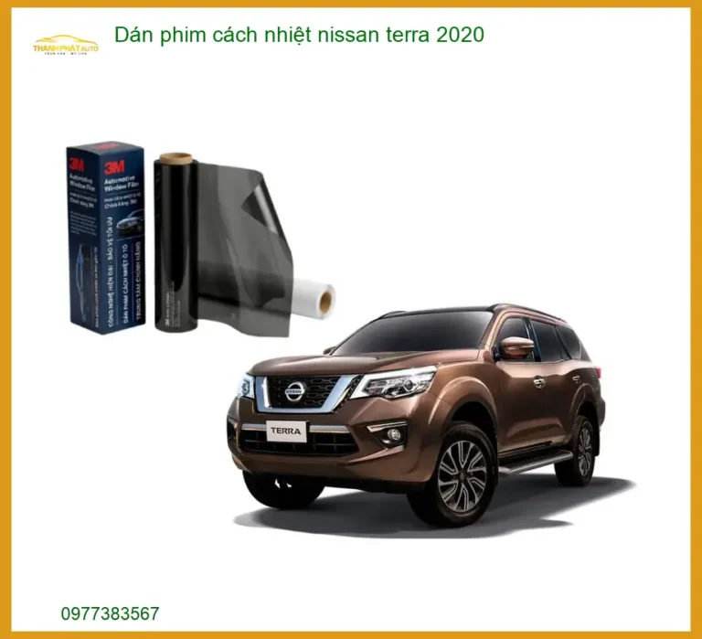 Dán Phim Cách Nhiệt Nissan Terra 2020 - Địa Chỉ Lắp Đặt Uy Tín TPHCM