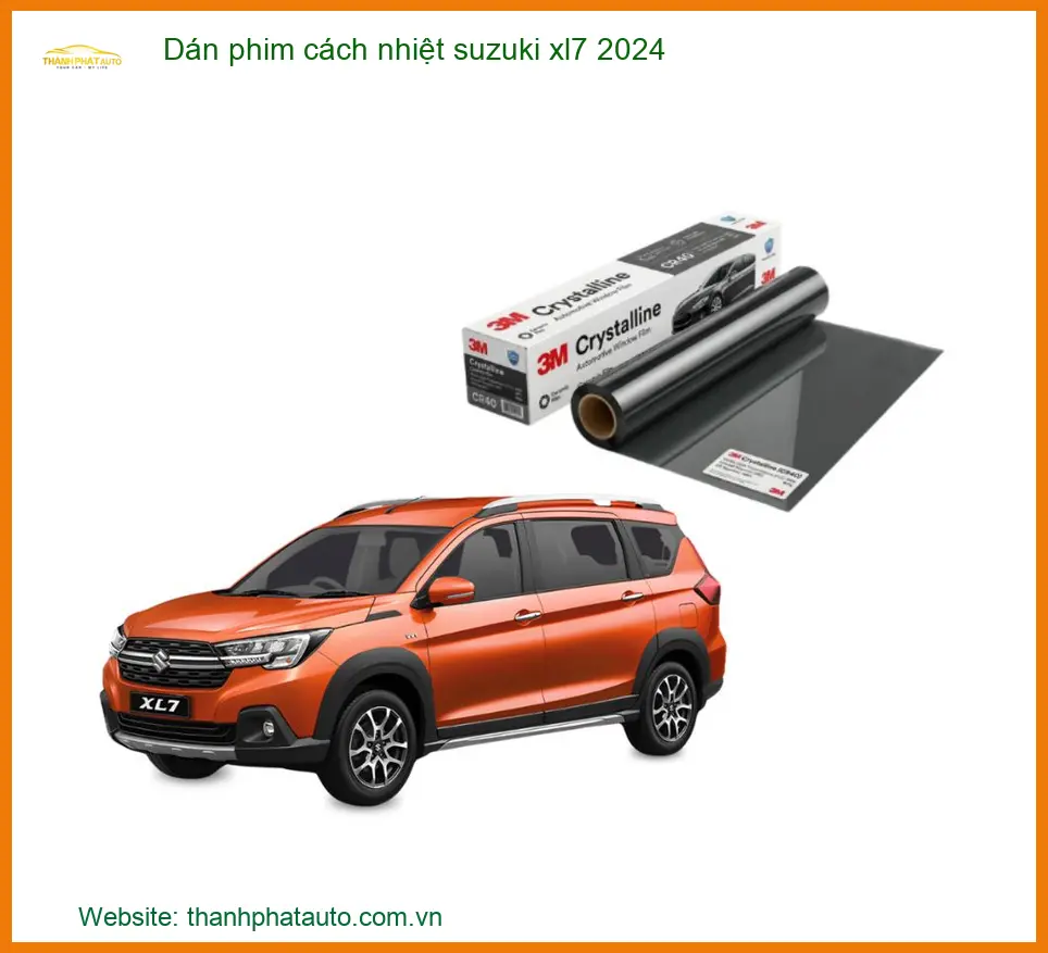 Dán phim cách nhiệt Suzuki XL7 2024 - Trung Tâm Thi Công Chính Hãng TPHCM