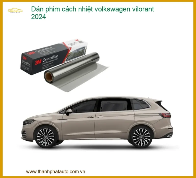 Dán Phim Cách Nhiệt Volkswagen Vilorant 2024 - Trung Tâm Lắp Đặt Uy Tín TPHCM