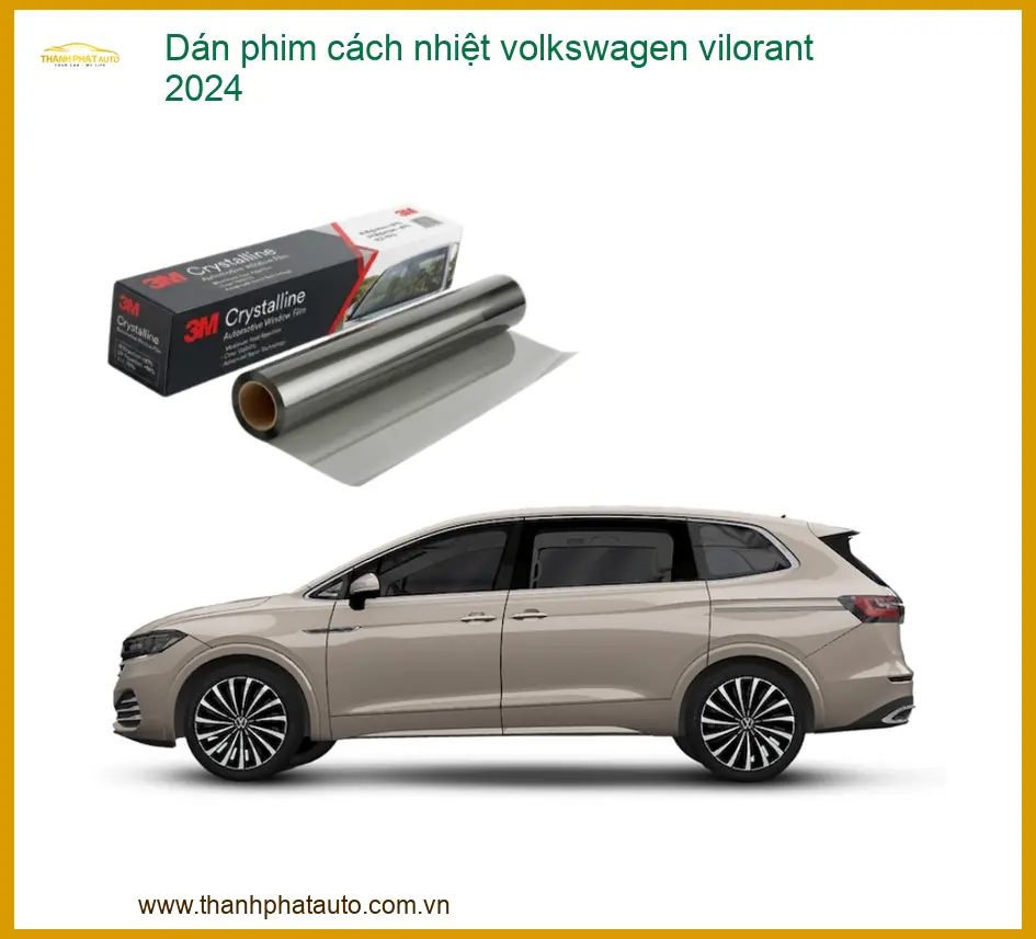 Dán Phim Cách Nhiệt Volkswagen Vilorant 2024 - Trung Tâm Lắp Đặt Uy Tín TPHCM