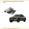 Dán Phim Cách Nhiệt Xe Bán Tải Vinfast VF Wild - Trung Tâm Gắn Uy Tín TPHCM