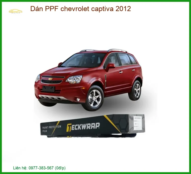 Dán PPF Chevrolet Captiva 2012 - Địa Chỉ Lắp Đặt PPF Chính Hãng Uy Tín TPHCM