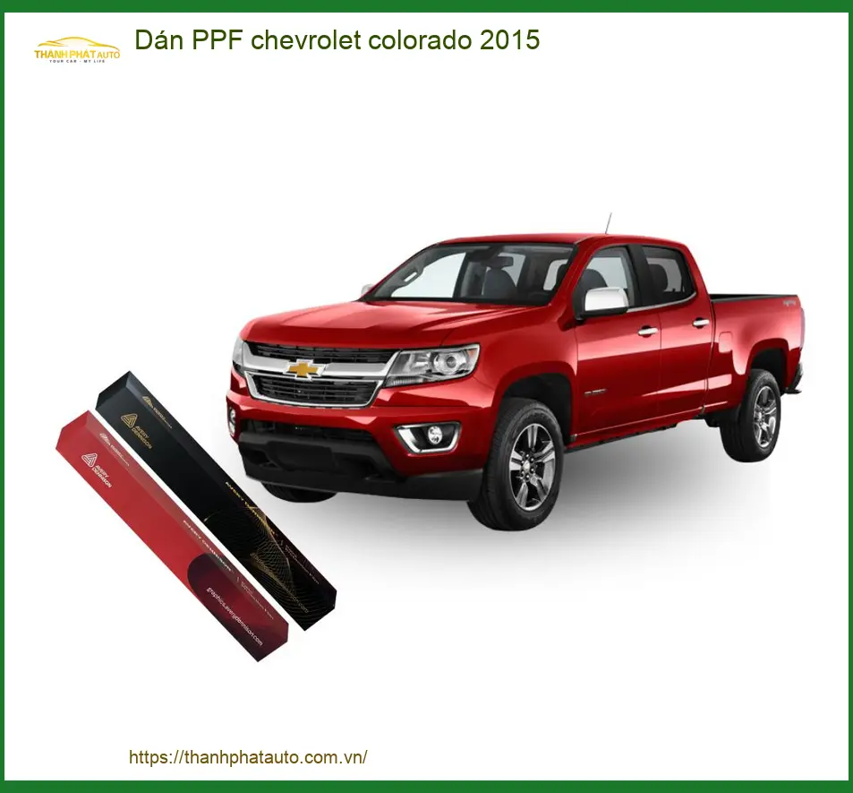 Dán PPF Chevrolet Colorado 2015 - Trung Tâm Thi Công Uy Tín Giá Tốt TPHCM