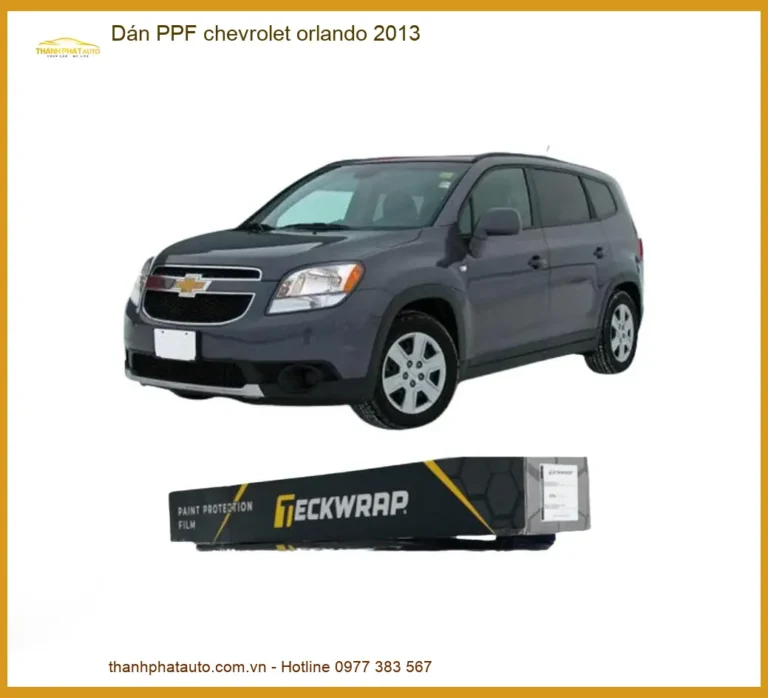 Dán PPF Chevrolet Orlando 2013 - Trung Tâm Lắp Đặt Uy Tín TPHCM