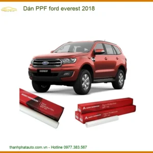 Dán PPF Ford Everest 2018 - Trung Tâm Lắp Đặt Chính Hãng Uy Tín TPHCM