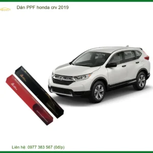 Dán PPF Honda CRV 2019 - Trung Tâm Gắn PPF Ô Tô Chính Hãng TPHCM