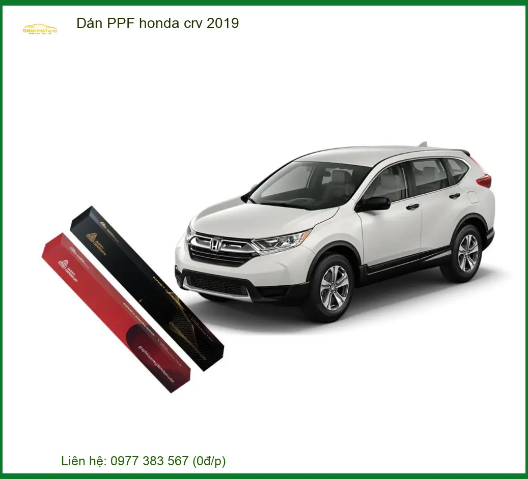 Dán PPF Honda CRV 2019 - Trung Tâm Gắn PPF Ô Tô Chính Hãng TPHCM
