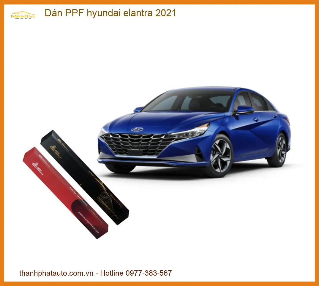 Dán PPF Hyundai Elantra 2021 - Trung Tâm Gắn Phim PPF Chính Hãng TPHCM