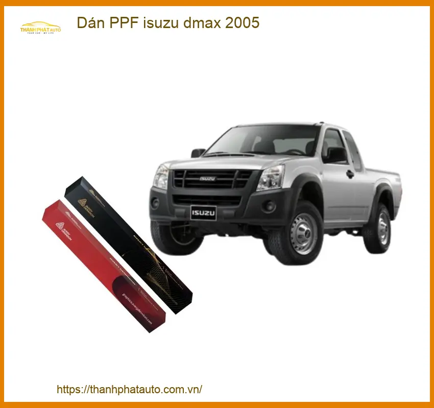 Dán PPF Isuzu Dmax 2005 - Địa Chỉ Lắp Đặt Phim PPF Ô Tô Uy Tín TPHCM