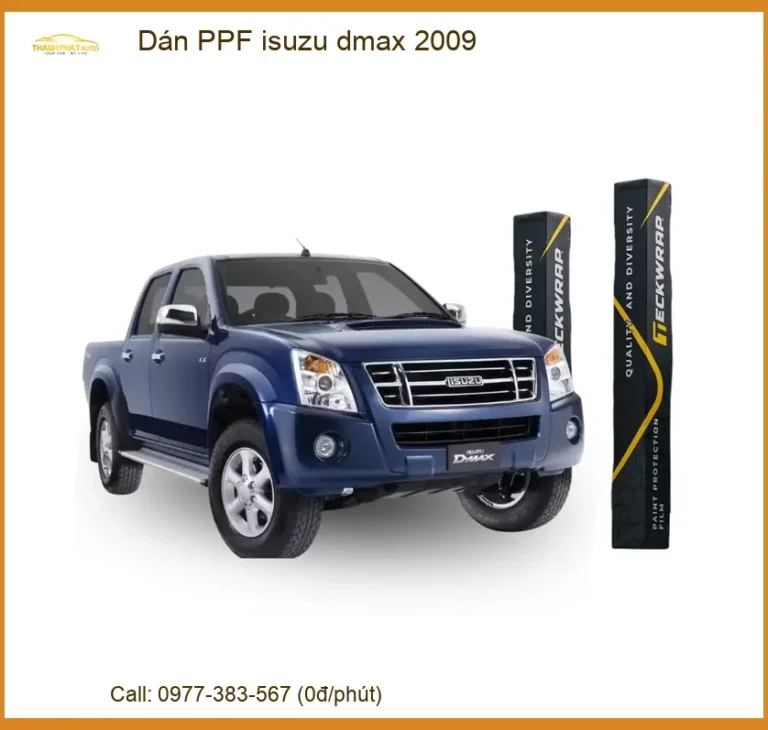 Dán PPF Isuzu Dmax 2009 - Nơi Thi Công Phim PPF Cao Cấp TPHCM