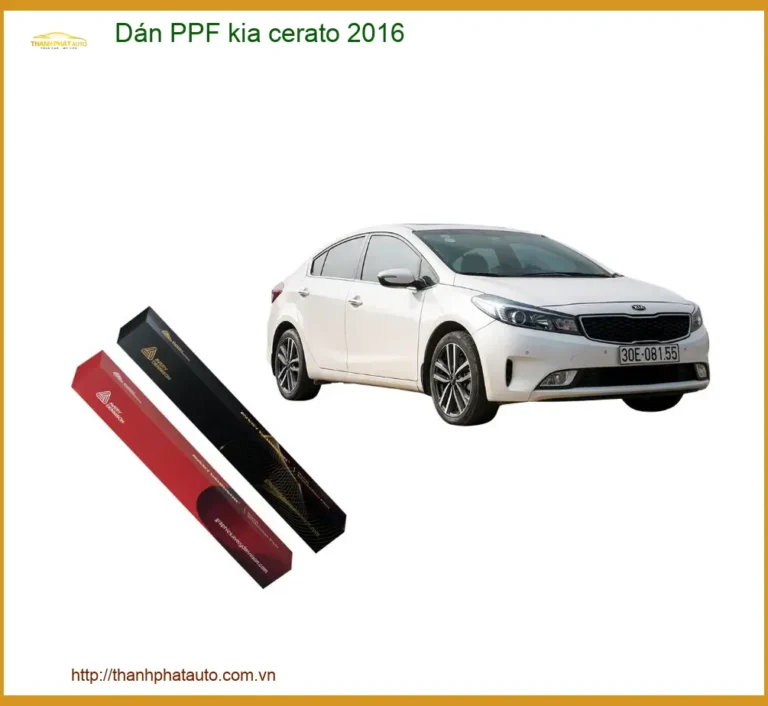 Dán PPF Bảo Vệ Nội Ngoại Thất Kia Cerato 2016 - Địa Chỉ Lắp Đặt Uy Tín TPHCM