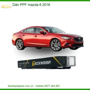 Dán PPF Bảo Vệ Sơn Mazda 6 2016 - Trung Tâm Thi Công Cao Cấp TPHCM