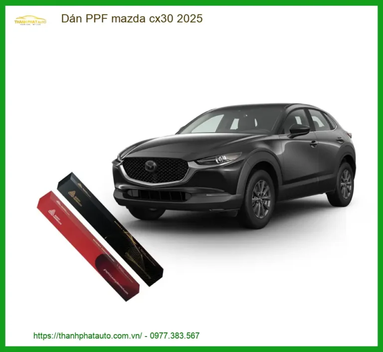 Dán PPF Mazda CX-30 2025 - Trung Tâm Thi Công Chính Hãng TPHCM