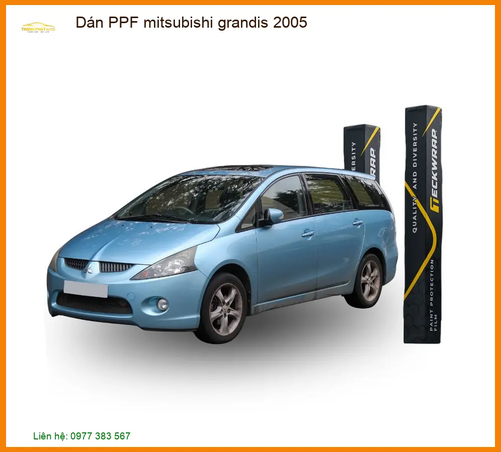 Dán PPF Mitsubishi Grandis 2005 - Nơi Lắp Đặt PPF Chính Hãng Giá Tốt TPHCM