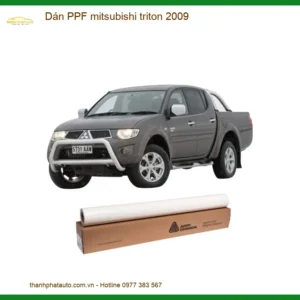 Dán Phim PPF Mitsubishi Triton 2009 - Trung Tâm Lắp Đặt Phim PPF Uy Tín TPHCM