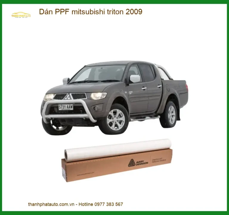 Dán Phim PPF Mitsubishi Triton 2009 - Trung Tâm Lắp Đặt Phim PPF Uy Tín TPHCM