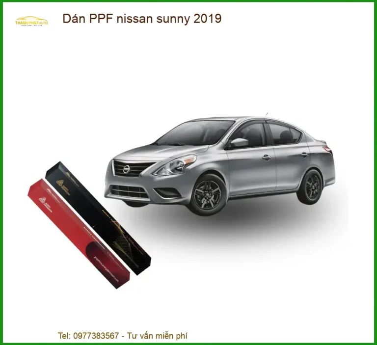 Dán PPF Nissan Sunny 2019 - Trung Tâm Thi Công Uy Tín TPHCM