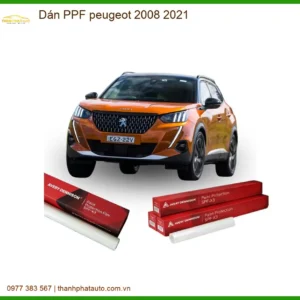 Dán PPF Bảo Vệ Sơn Xe Peugeot 2008 2021 - Địa Chỉ Lắp Đặt Uy Tín TPHCM