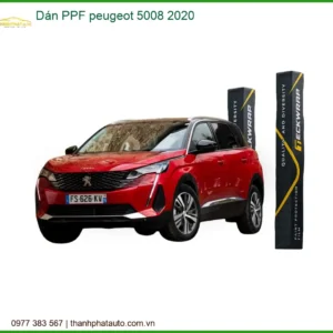 Dán PPF Peugeot 5008 2020 - Trung Tâm Lắp Đặt Uy Tín TPHCM