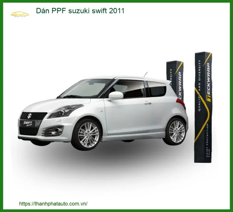 Dán PPF Suzuki Swift 2011 - Địa Chỉ Thi Công Phim PPF Chính Hãng Giá Tốt TPHCM