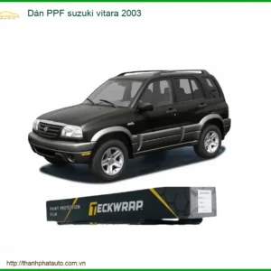Dán Phim PPF Bảo Vệ Sơn Suzuki Vitara 2003 - Địa Chỉ Lắp Đặt Chính Hãng TPHCM