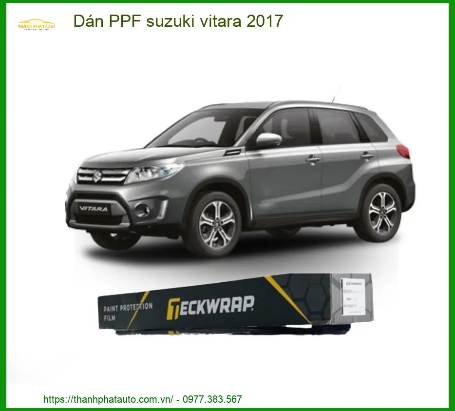 Dán PPF Suzuki Vitara 2017 - Trung Tâm Lắp Đặt Uy Tín TPHCM